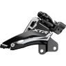 Переключатель передний SHIMANO DEORE, M4100-M, SIDE-SWING, на хомут 34,9(с адаптером 28,6/31,8), для 2x10 скоростей, угол:64- IFDM4100MX4