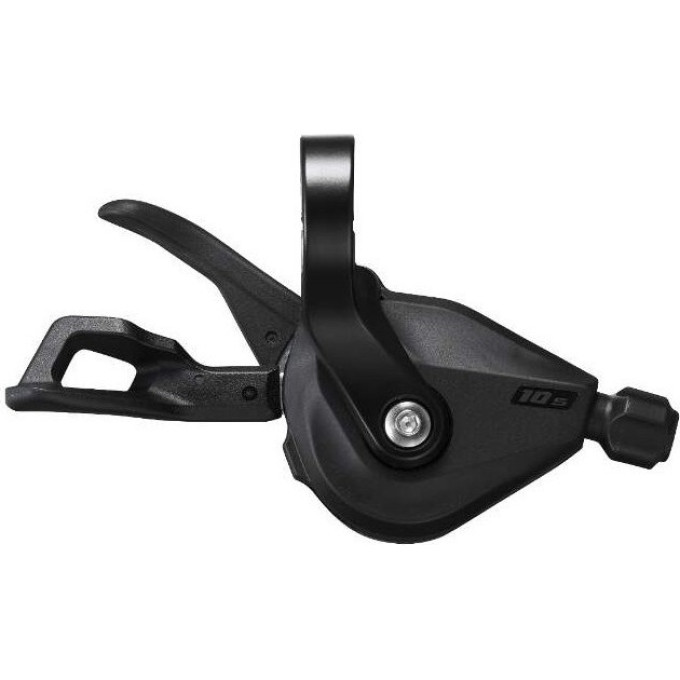 Шифтер SHIMANO DEORE, M4100-R, правый, 10 скоростей, на хомут, без индикатора, трос 2050 мм с SP41 1880мм ISLM4100RAP1