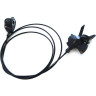 Шифтер SHIMANO NEXUS, C2010-3, правый 3 скорости, трос 2200мм, с SM-BC06 черный ASLC20103L220LD
