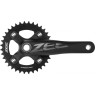 Система SHIMANO ZEE, M645, 175 мм, 36T с кареткой для 83 мм EFCM645EA6X