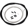 Трос и оплетка переключателя SHIMANO SP40, оплетка 1700 мм черная, трос 1,2X2100 мм нержавейка, 2 штуки, Y60098501