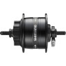 Втулка динамо SHIMANO 3D32, 36 отверстий, 6V-3W, под гайки, диск под 6 болтов с SM-DH10, черный EDH3D32DLG