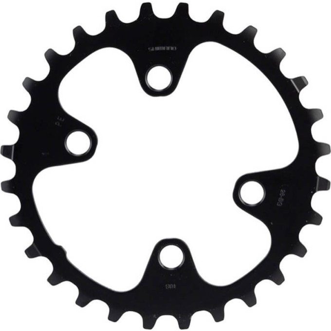 Звезда передняя SHIMANO DEORE, для M6000-2, 28T-BG, черный Y1WD28000